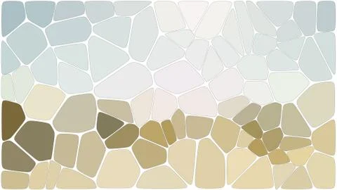 Stylish colorful mosaic pattern 스톡 일러스트