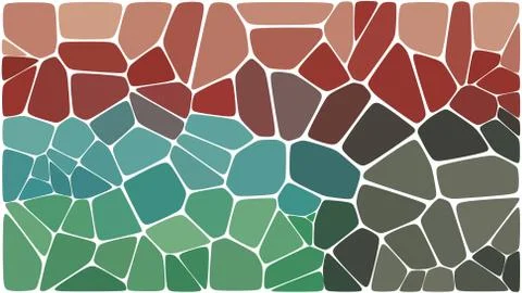 Stylish colorful mosaic pattern 스톡 일러스트