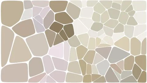 Stylish colorful mosaic pattern Illustrazione stock