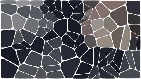 Stylish colorful mosaic pattern Stock Illustration