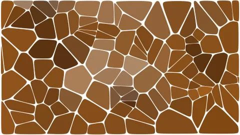 Stylish colorful mosaic pattern Illustrazione stock