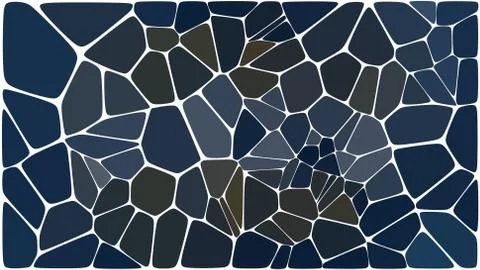 Stylish colorful mosaic pattern Illustrazione stock