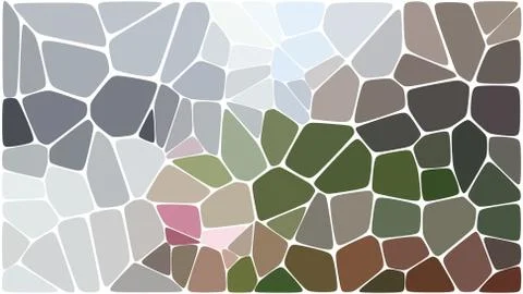 Stylish colorful mosaic pattern 스톡 일러스트