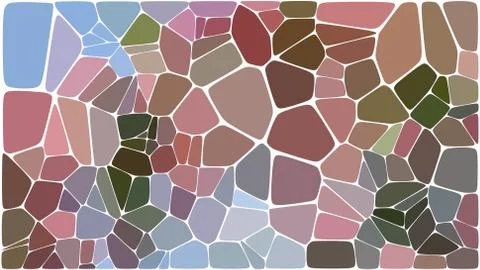 Stylish colorful mosaic pattern 스톡 일러스트