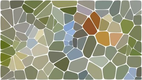 Stylish colorful mosaic pattern 스톡 일러스트
