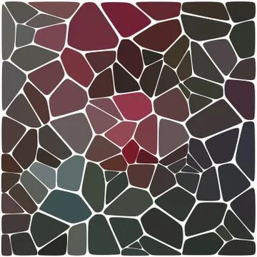 Stylish colorful mosaic pattern 스톡 일러스트