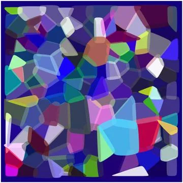 Stylish colorful mosaic pattern 스톡 일러스트