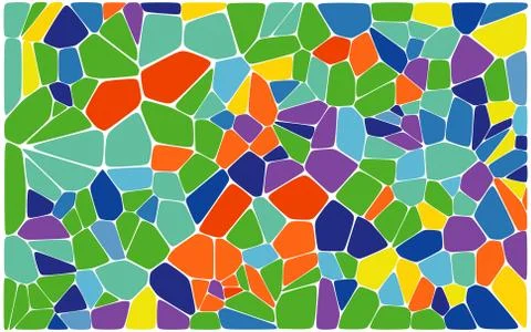 Stylish colorful mosaic pattern 스톡 일러스트