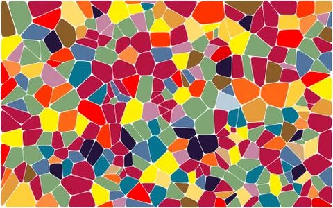 Stylish colorful mosaic pattern 스톡 일러스트