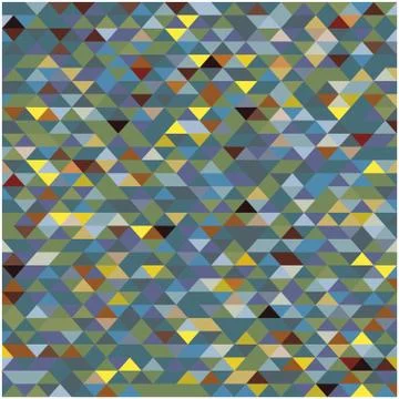 Stylish colorful mosaic pattern Illustrazione stock
