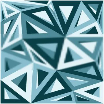 Stylish colorful mosaic pattern Illustrazione stock