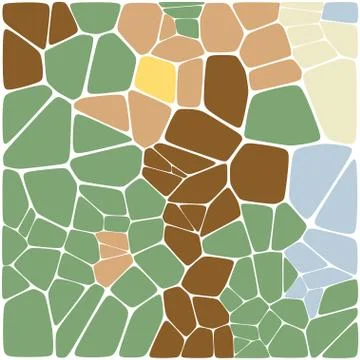 Stylish colorful mosaic pattern 스톡 일러스트