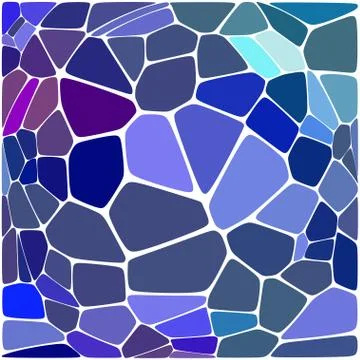 Stylish colorful mosaic pattern Illustrazione stock