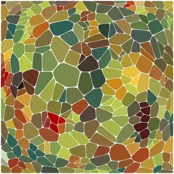 Stylish colorful mosaic pattern Stockillustratie
