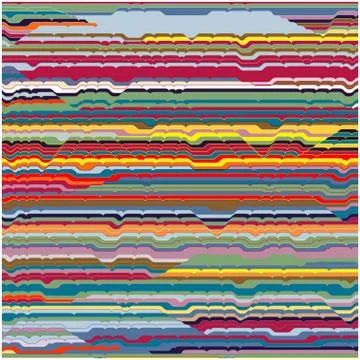 Stylish colorful mosaic pattern 스톡 일러스트