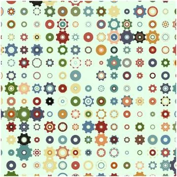 Stylish colorful mosaic pattern 스톡 일러스트