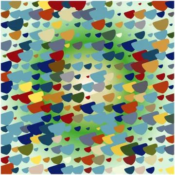 Stylish colorful mosaic pattern 스톡 일러스트