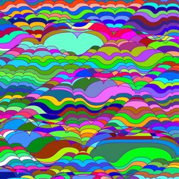 Stylish colorful mosaic pattern 스톡 일러스트