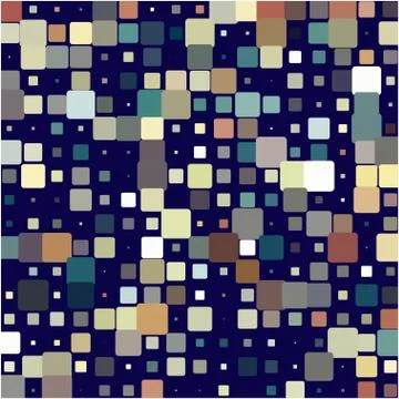 Stylish colorful mosaic pattern Stock Illustration