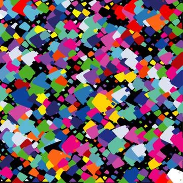 Stylish colorful mosaic pattern Stock Illustration