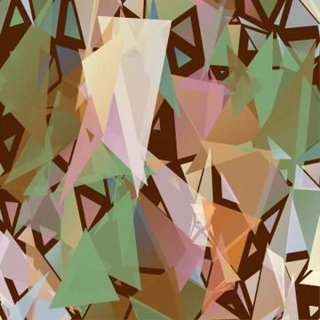 Stylish colorful mosaic pattern Illustrazione stock