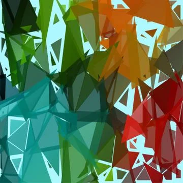 Stylish colorful mosaic pattern 스톡 일러스트