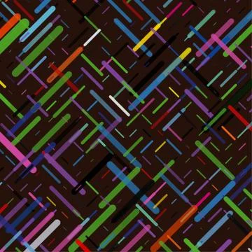 Stylish colorful mosaic pattern Stock Illustration