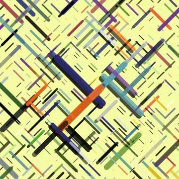 Stylish colorful mosaic pattern Stock Illustration