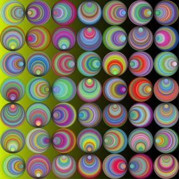 Stylish colorful mosaic pattern Illustrazione stock