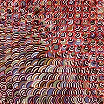 Stylish colorful mosaic pattern 스톡 일러스트