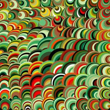 Stylish colorful mosaic pattern Stock Illustration