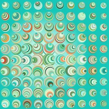 Stylish colorful mosaic pattern Illustrazione stock