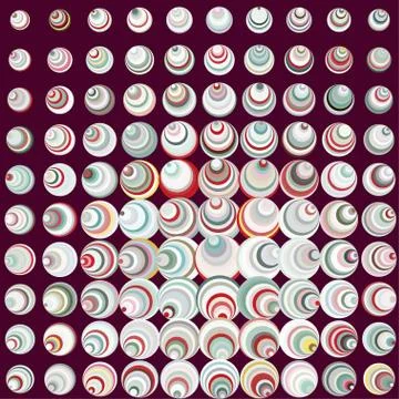Stylish colorful mosaic pattern Illustrazione stock
