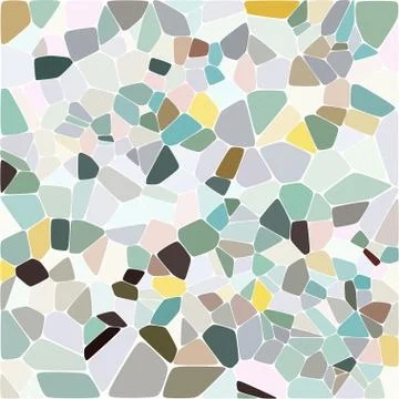 Stylish colorful mosaic pattern 스톡 일러스트