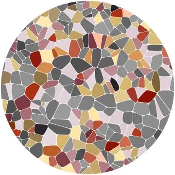 Stylish colorful mosaic pattern 스톡 일러스트