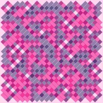 Stylish colorful mosaic pattern Stock Illustration