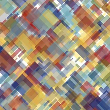 Stylish colorful mosaic pattern Stock Illustration