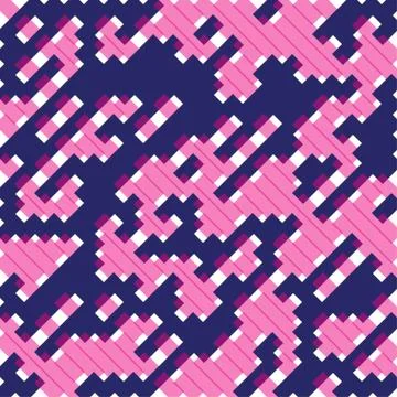 Stylish colorful mosaic pattern Stock Illustration