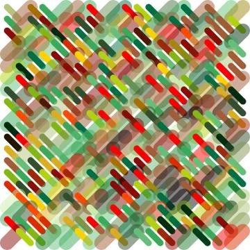 Stylish colorful mosaic pattern Illustrazione stock
