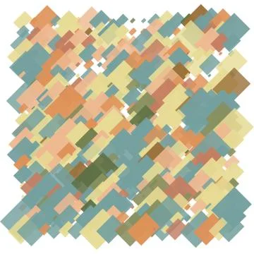 Stylish colorful mosaic pattern Stock Illustration