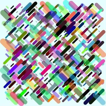 Stylish colorful mosaic pattern Stock Illustration