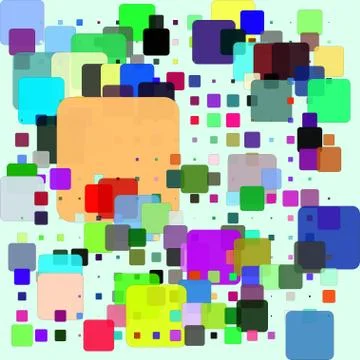 Stylish colorful mosaic pattern 스톡 일러스트