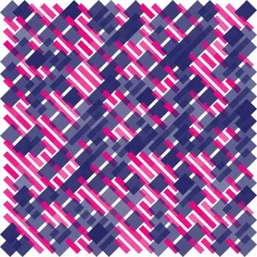 Stylish colorful mosaic pattern Stock Illustration
