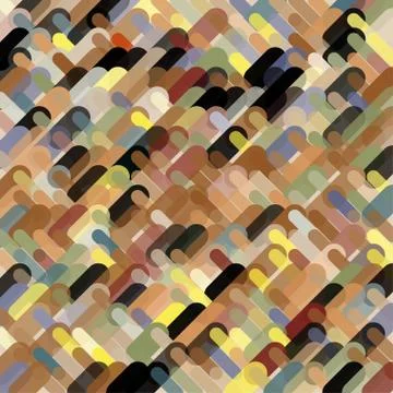 Stylish colorful mosaic pattern 스톡 일러스트