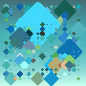 Stylish colorful mosaic pattern Stock Illustration