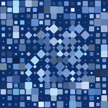 Stylish colorful mosaic pattern 스톡 일러스트