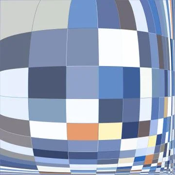 Stylish colorful mosaic pattern 스톡 일러스트