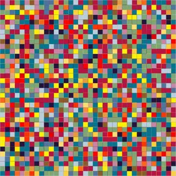 Stylish colorful mosaic pattern 스톡 일러스트