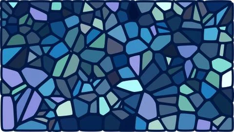 Stylish colorful mosaic pattern 스톡 일러스트