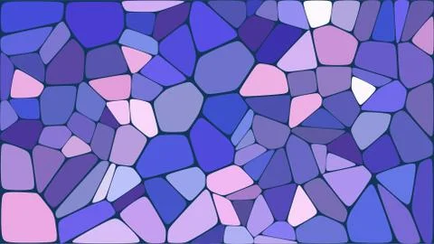 Stylish colorful mosaic pattern 스톡 일러스트